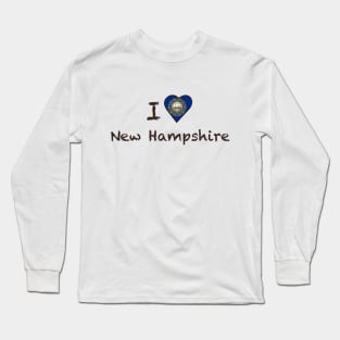 I Love New Hampshire Long Sleeve T-Shirt